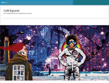 Tablet Screenshot of cafeespacial.com